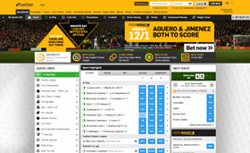 Betfair homepage