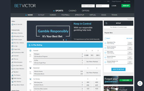 BetVictor homepage