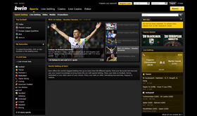 Bwin homepage